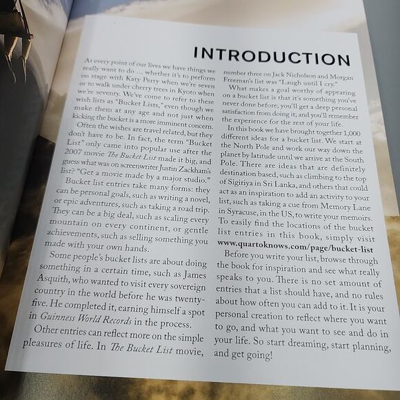 The Bucket List: 1000 Adventures Big & Small - Hardcover - Epic Adventure Ideas - Picture 7 of 15